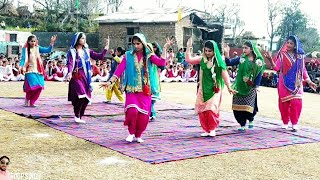 Mere Hikduye Gadbad Hoi Balo  Pahadi Folk Song  Zone Basohli  Dance Academy Roop [upl. by Dorin]