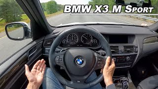 2014 BMW X3 M Sport  The First Mod Your Daily Driver NEEDS POV Binaural Audio [upl. by Eenat]