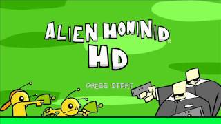 Alien Hominid Music  Area 51 2 Base Exterior [upl. by Farand715]