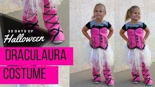 DIY Monster High DracuLaura Costume JPHalloween [upl. by Assennev]