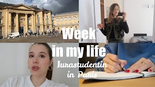 JURASTUDENTIN VLOG  Seminare vorbereiten MealPrepping Klamotten ausmisten Beauty Routine Niia [upl. by Limay366]