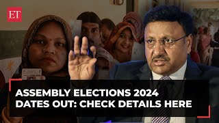 Assembly Polls 2024 Andhra Odisha Sikkim Arunachal election dates out Check details here [upl. by Nerta878]