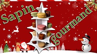 DIY  SAPIN GOURMAND POUR MISE EN BOUCHE  tuto français [upl. by Arte558]