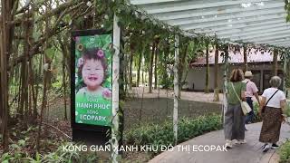 Không gian xanh khu đô thị Ecopak [upl. by Assened]