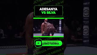 Israel Adesanya vs Anderson Silva [upl. by Iznil176]