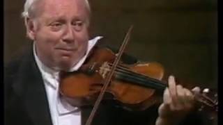 Bach  Violin Concerto in A minor BWV 1041 Isaac Stern FULL VIDEO [upl. by Elkin572]