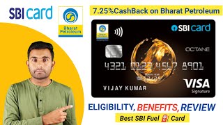 SBI BPCL OCTANE Credit Card Review  BPCL SBI Credit Card OCTANE Fuel Credit Card BPCL Credit Card [upl. by Lewak]