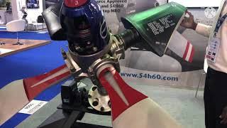 Aircraft Hydromatic Propeller on Display at Dubai Airshow 2021 [upl. by Letnwahs]