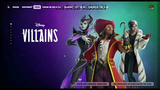 Capitão Gancho Malévola amp Cruella Loja de Hoje Fortnite 1810  Loja de itens do Fortnite [upl. by Aicel985]