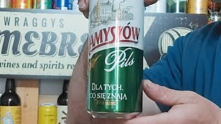 Lager  Namyslow Pils  Polish Lager Beer  Review 2240  Namysłów Pils Browar Namysłów [upl. by Juley]