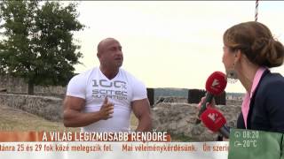 Magyar a világ legizmosabb rendőre  20150714  tv2humokka [upl. by Igiul]