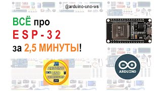 ОБЯЗАТЕЛЬНО ПОСМОТРИ ВСË про ESP32 за 2 МИНУТЫ ТЕЛЕГА arduinounows shorts [upl. by Acalia]