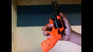 HFC HG132 Airsoft Revolver review [upl. by Anirrok]