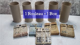 Idée recyclage 1 Box  1 rouleau [upl. by Gross]