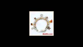 Diabetic Bracelets  Diabetes Medical Jewelry  Free Diabetic ID [upl. by Anitneuq]