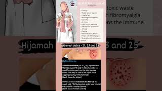 Benefits of Hijama therapy cupping hijama sunnah islam motivation allah muhammad muhammadﷺ [upl. by Notnel]