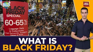 Black Friday Explained History amp Origin Of Term Black Friday Biggest Sale Event In US [upl. by Oletta706]