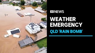 Southeast Queensland battered by severe weather floods as system lingers over Brisbane  ABC News [upl. by Annoirb]