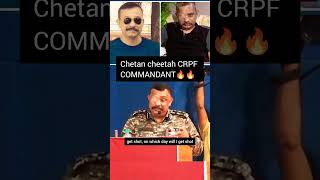 Chetan cheetah CRPF Commandant crpf crpfac bsf indianarmy crpfcobra bsfstatus bsftraining [upl. by Ahtekal]