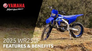 2025 WR250F  Features amp Benefits [upl. by Jeaz]