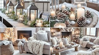 Charming Rustic Winter Decor Ideas  How to Decorate After Christmas [upl. by Kask]