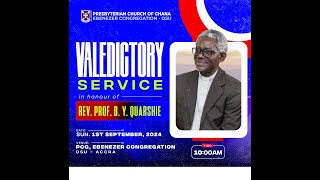 COMMUNIONVALEDICTORY SERVICE SECOND SERVICE  01092024 [upl. by Dougherty]