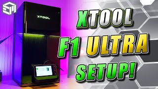 xTool F1 ULTRA  Unboxing Setup Features Upgrades and Accessories [upl. by Jd919]