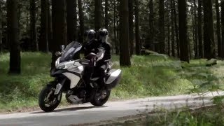 2013 Ducati Multistrada 1200 S Touring Motorcycle Review [upl. by Kirre]