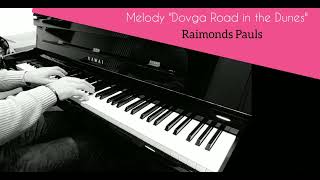 Мелодія з телефільму quotДовга дорога в ДюнахMelodia Melody Dovga Road in the Dunes Raimonds Pauls [upl. by Idolah803]