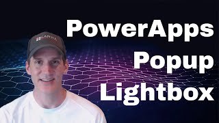 Create a Popup Lightbox In PowerApps [upl. by Naresh]