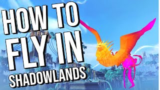 How to Unlock Flying in Shadowlands [upl. by Dinan502]