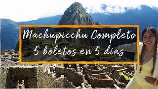 Así son las 5 entradas a Machu Picchu [upl. by Wenona]