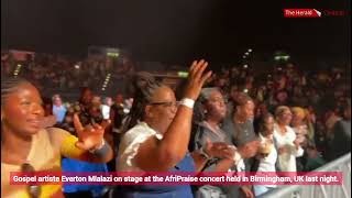 Everton Mlalazi on stage at the AfriPraise show in Birmingham [upl. by Morel26]