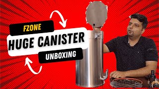 How to assemble Fzone Filter I Fzone SS Canister Filter Unboxing and Review Part 1 [upl. by Aniluap]