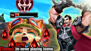 HE WILL NEVER PLAY TEEMO AGAIN [upl. by Sutton554]