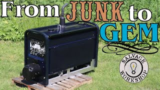 The Junk Yard Welder is a BEAST  Its FINALLY Complete amp Fully Restored  RedDArc D300k P 3 [upl. by Eelreveb704]