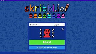 playing scribble io D [upl. by Annaynek]