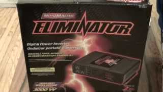 Motomaster Eliminator 3000W Digital Power Inverter 01118466 Unboxing [upl. by Sarat]