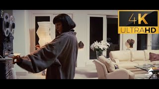 PULP FICTION  Girl Youll Be a Woman Soon  Urge Overkill  JOHN TRAVOLTA  Special Edition  4K [upl. by Aicenad]