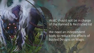 WotC should not be in Charge of the BampR List anymore April 20th 2020 [upl. by Beverlee]