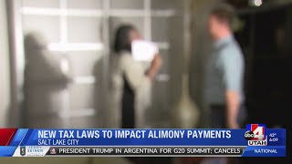 New tax laws to impact alimony payments [upl. by Negaem]