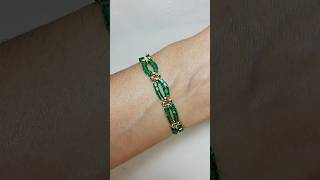 Strechy Bracelet Tutorial youtubeshorts [upl. by Anya]