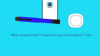 InPen™ smart insulin pen and Simplera™ CGM How to use both systems together [upl. by Lavern629]