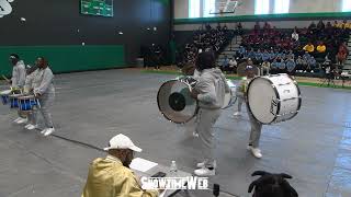 Booker T Washington High School Drumline  Drum Master Studios quotHigh Noon Showdownquot 2024 [upl. by Eluj881]