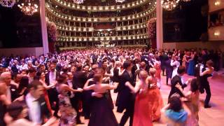 Wiener Opernball 2015 Galopp nach der Mitternachtsquadrille [upl. by Stets602]