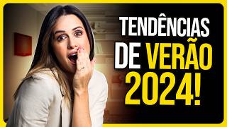 17 Cores e Estampas Tendência Verão 2024 [upl. by Redleh240]