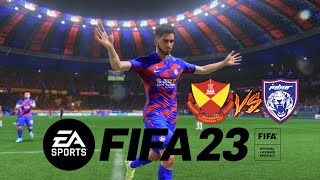 FIFA 23 PC  JDT FC VS SELANGOR FC  FULL MATCH GAMEPLAY  HD [upl. by Koosis]