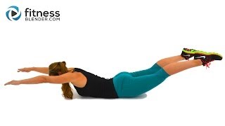 Pilates Butt and Thigh Burnout  Squat Free Pilates Workout for a Lifted Round Butt amp Toned Thighs [upl. by Cruce]