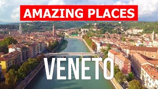 Travel in Veneto  City of Venice Padua Vicenza Verona  4k video  Italy Veneto what to visit [upl. by Acira]