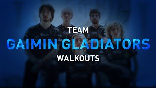 TI12 Gaimin Gladiators  Walkout [upl. by Barris119]